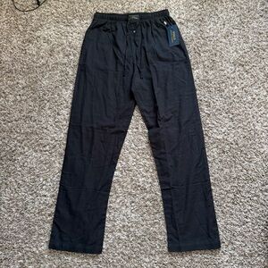 Polo Ralph Lauren Men's Black Sleepwear Pants Size Small NWT